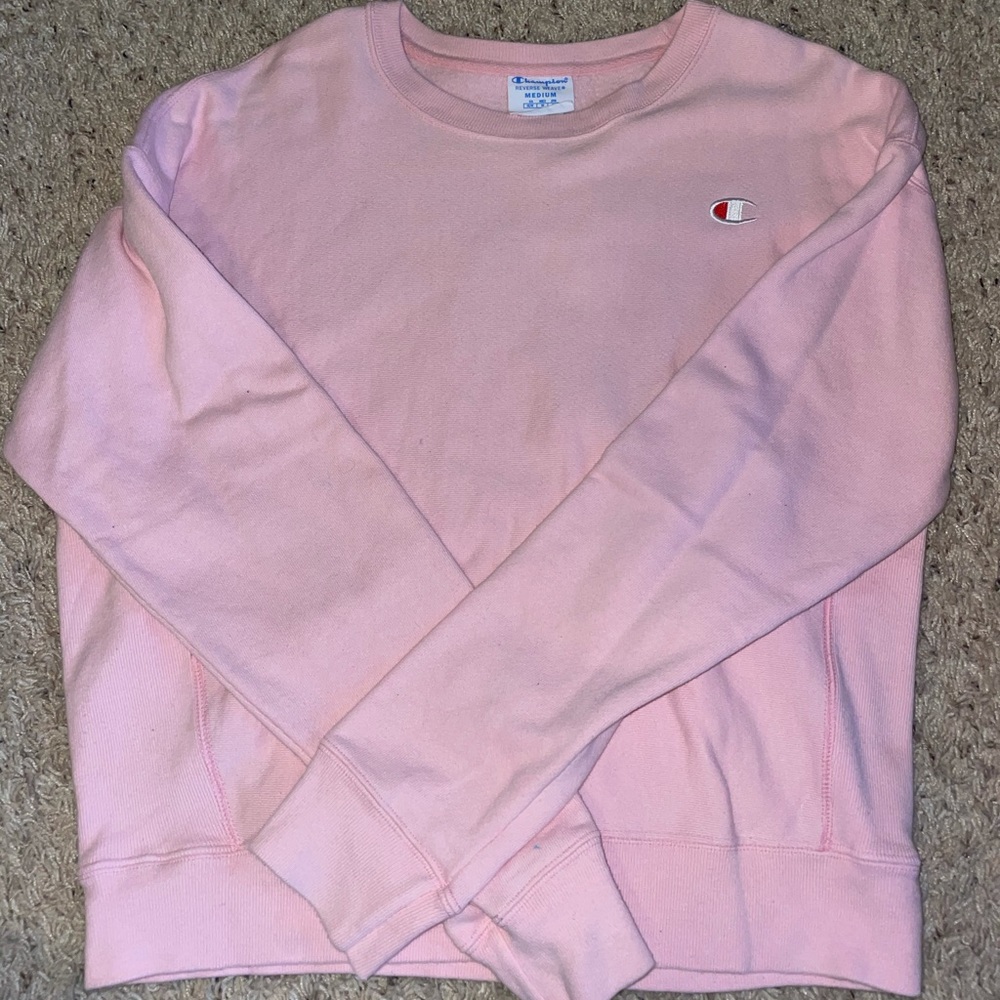 Champion pink crew neck
